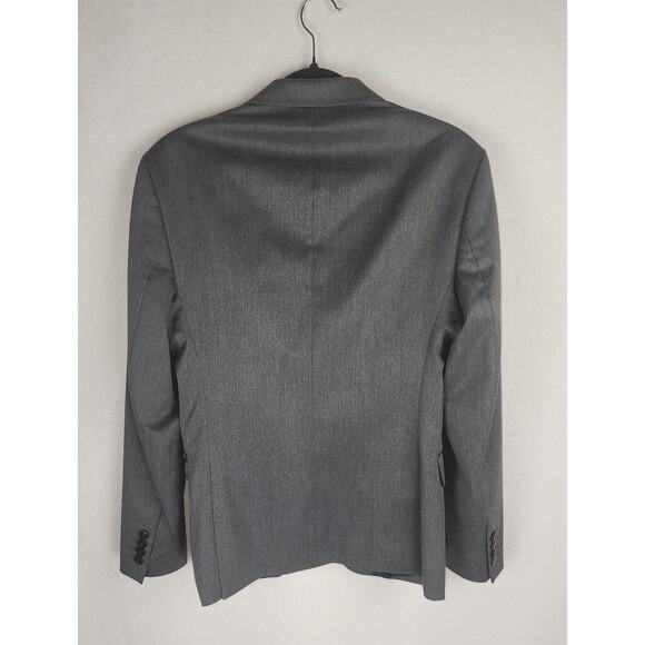 Zara Mens Suit 30/R Gray Two-Button two-piece Trendy corpcore office wedding - Picture 4 of 16